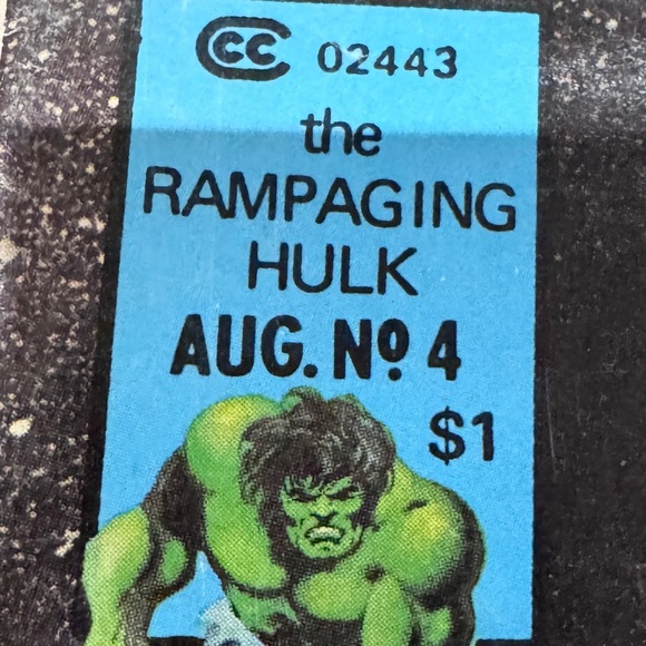⚡️The Vintage 1977 First Edition “The Rampaging Hulk” Comic Book - Picture 5 of 16